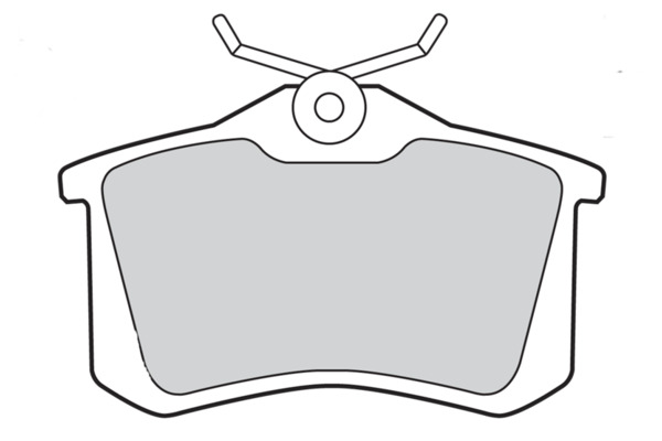 Image de Kit de plaquettes de frein, frein à disque - VALEO - 598463